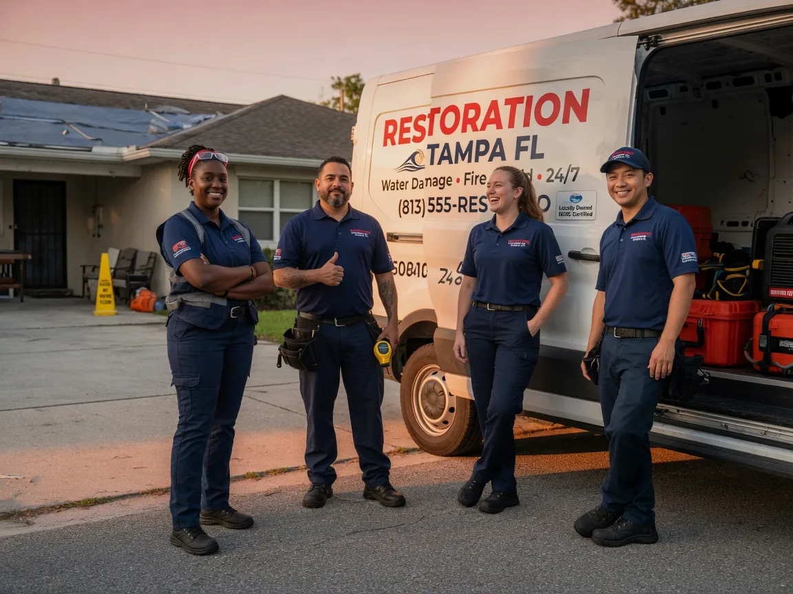 Water Damage Restoration company in Reinholds, PA